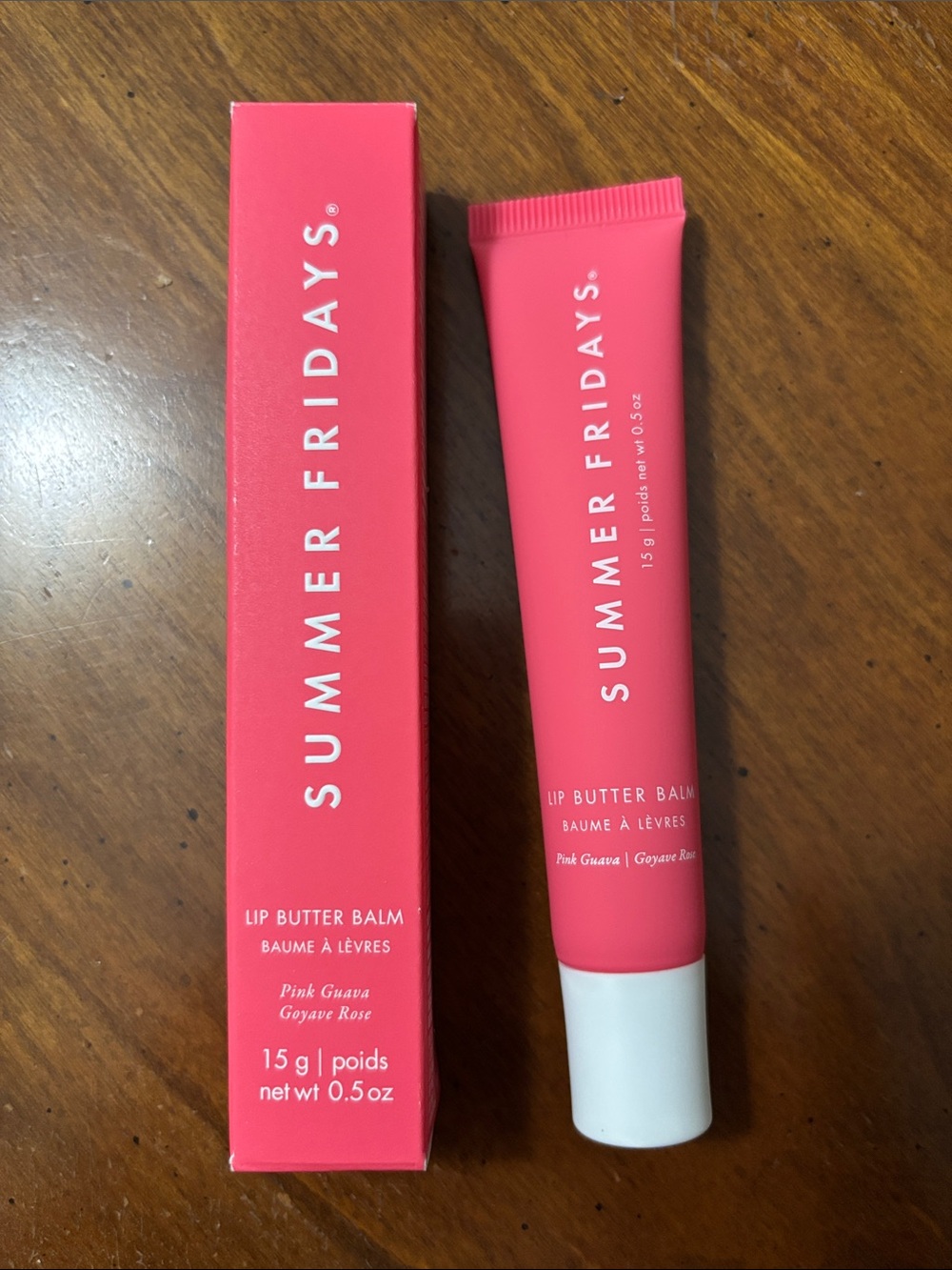 Summer Fridays Pink Lip Butter Balm- Pink Guava